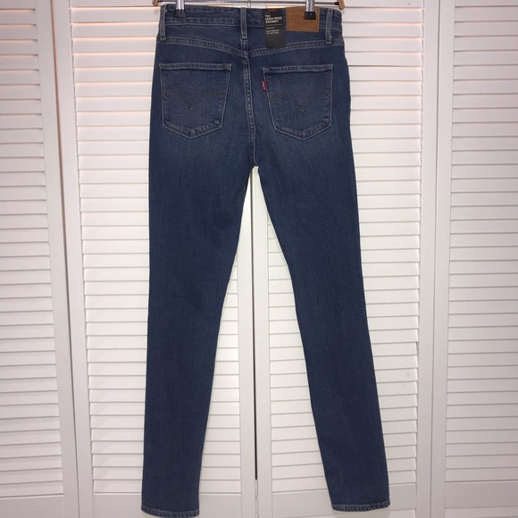 Levi’s 721 Distressed High Rise Skinny Jeans - Picture 5 of 8